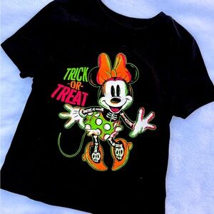 Halloween Minnie Mouse Graphic T-Shirt